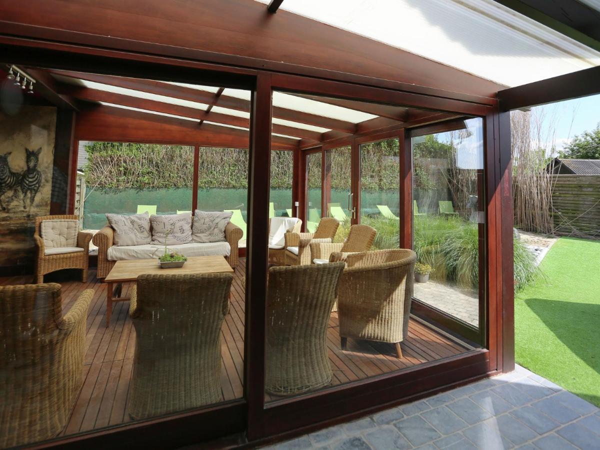Splendid Villa In Middelkerke With Sauna Bubble Bath 外观 照片